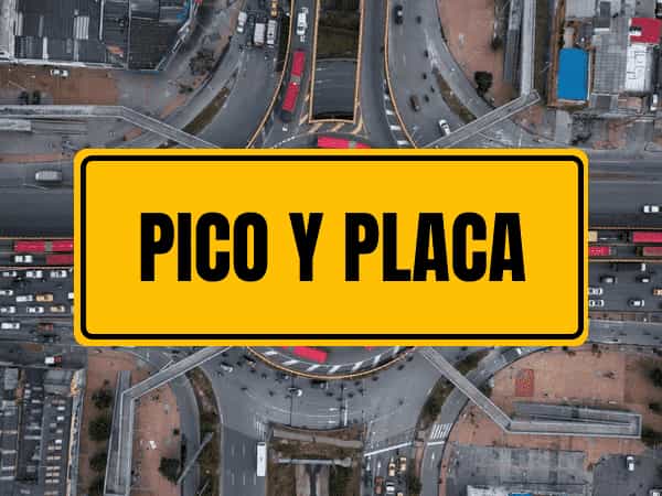 Pico y placa Bogotá Miercoles 19 de Junio 2024
